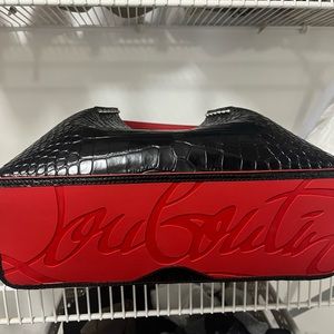 Brand new never used Christian Louboutin medium crock tote